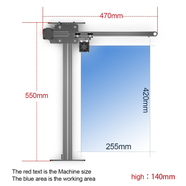 NEJE MASTER 3 Plus Laser Engraver with A40630 Laser Module, MASTER 3 Plus with A40630 (EU Plug), MASTER 3 Plus with A40630 (US Plug)