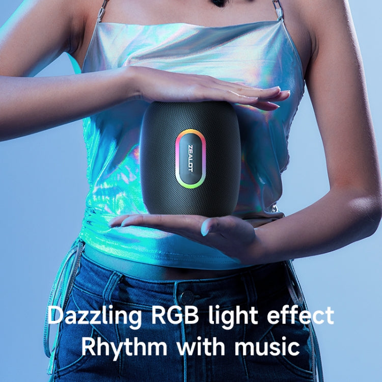 Zealot S64 Shocking Sound Super Subwoofer Bluetooth Speaker with RGB Light, S64