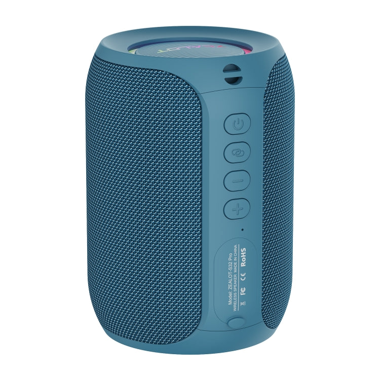Zealot S32 Pro 15W High Power Bluetooth Speaker with Colorful Light