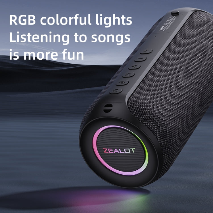 Zealot S32 Max 20W High Power Bluetooth Speaker with RGB Light