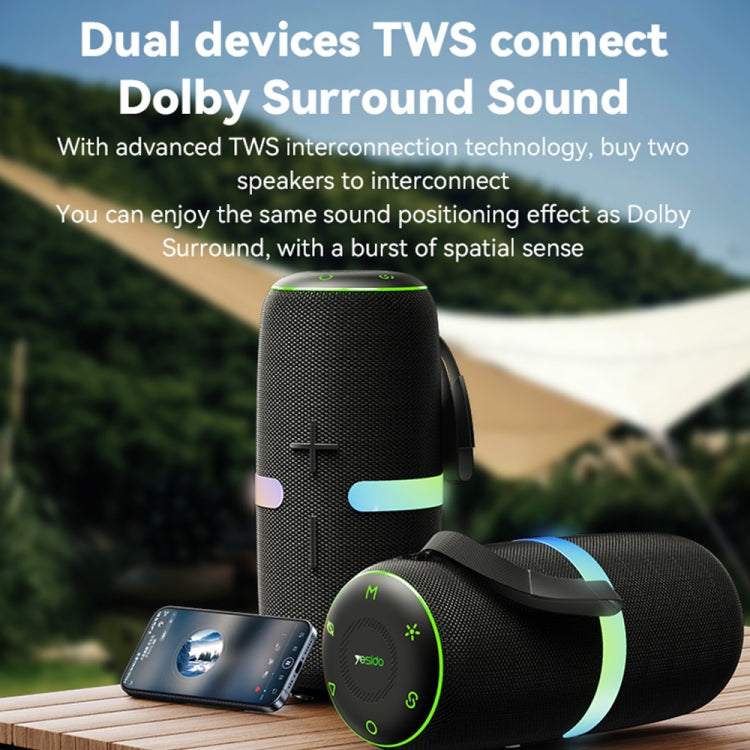Yesido YSW22 30W Portable Wireless Bluetooth Speaker, YSW22