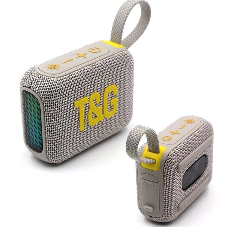 T&G TG445 Portable Stereo Subwoofer Bass RGB Light Wireless TWS BT Speaker