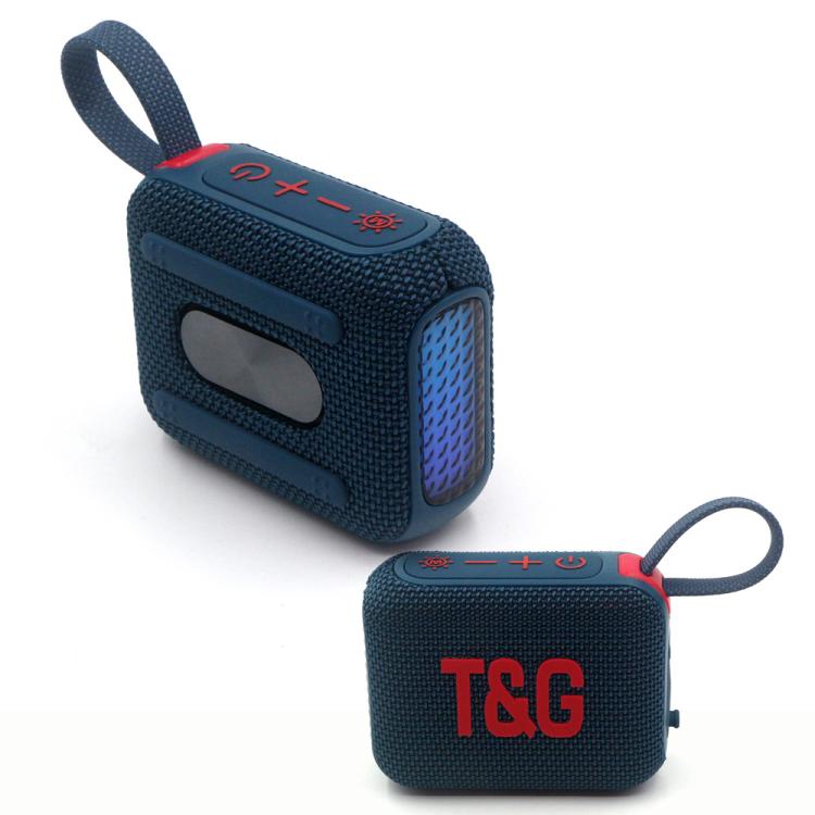 T&G TG445 Portable Stereo Subwoofer Bass RGB Light Wireless TWS BT Speaker