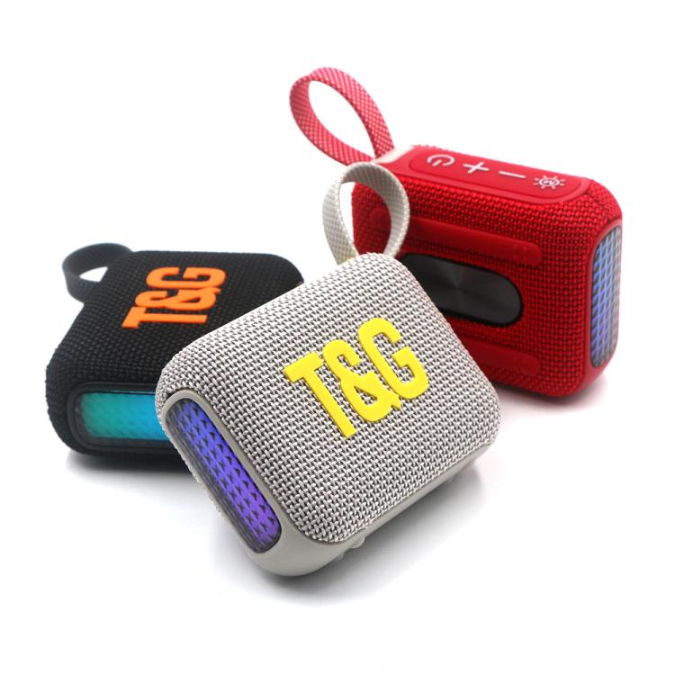 T&G TG445 Portable Stereo Subwoofer Bass RGB Light Wireless TWS BT Speaker