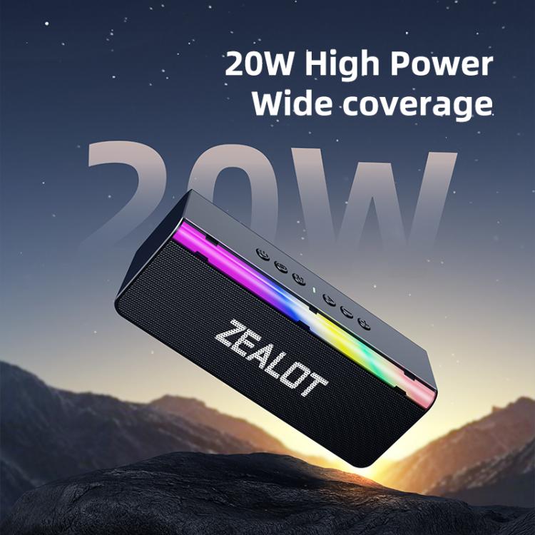 ZEALOT S72 20W High Power Portable Wireless Bluetooth Speaker