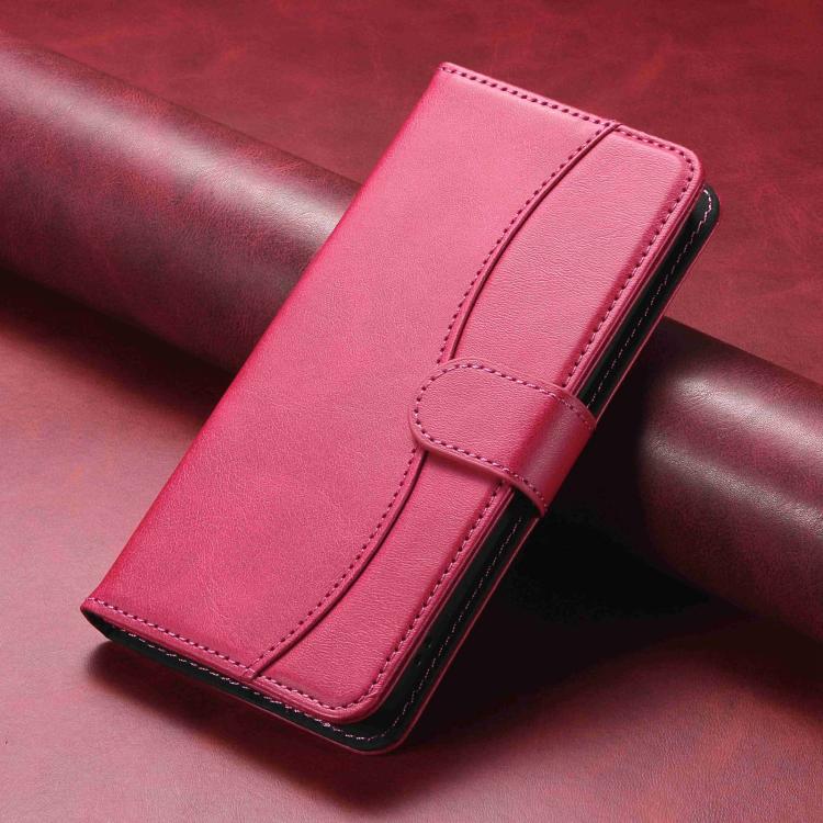 Dual-Folded S-shape Leather Phone Case, For Xiaomi 15 Pro, For Xiaomi 15, For Xiaomi 14T Pro, For Xiaomi 14T, For Xiaomi Poco F6 Pro 5G