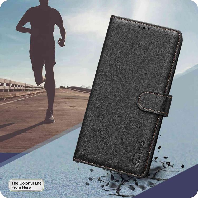 Litchi Texture RFID Anti-theft Leather Phone Case, For Samsung Galaxy M16 5G / F16 5G, For Samsung Galaxy M06 5G / F06 5G, For Samsung Galaxy XCover 7 Pro