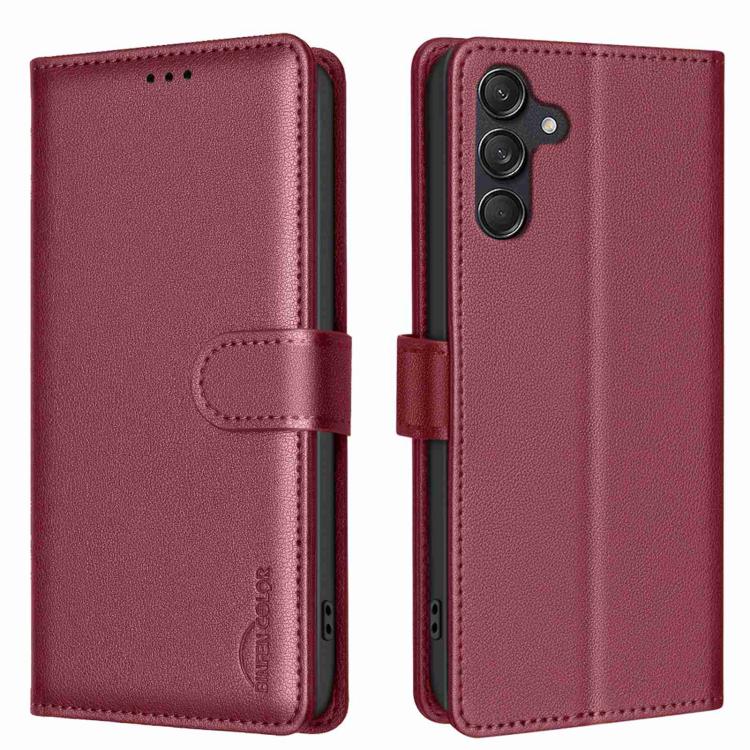 Litchi Texture RFID Anti-theft Leather Phone Case, For Samsung Galaxy M16 5G / F16 5G, For Samsung Galaxy M06 5G / F06 5G, For Samsung Galaxy XCover 7 Pro