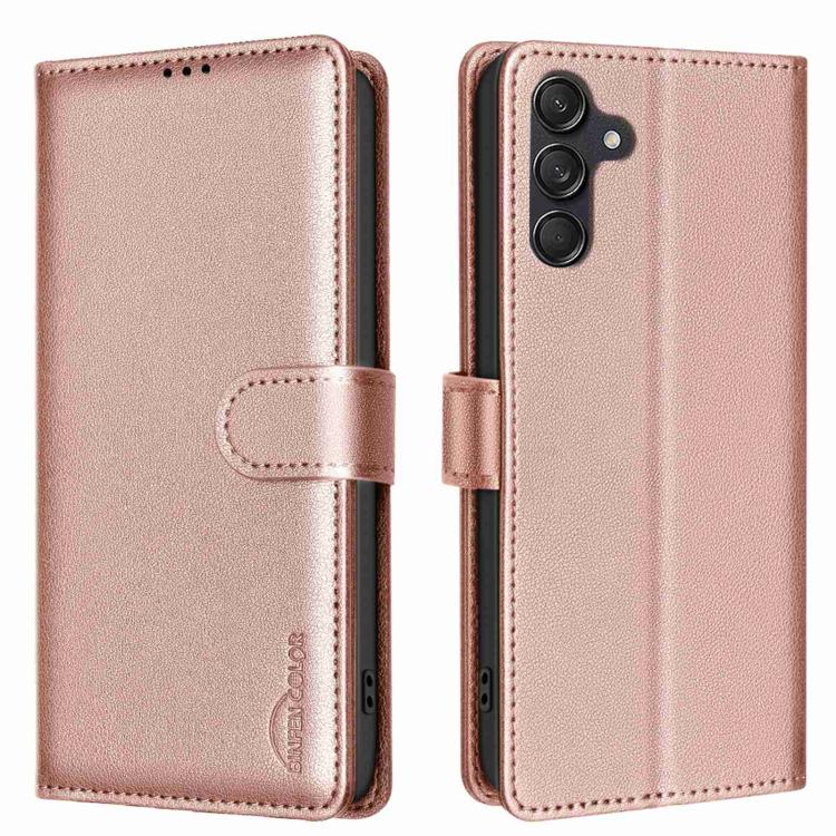 Litchi Texture RFID Anti-theft Leather Phone Case, For Samsung Galaxy M16 5G / F16 5G, For Samsung Galaxy M06 5G / F06 5G, For Samsung Galaxy XCover 7 Pro