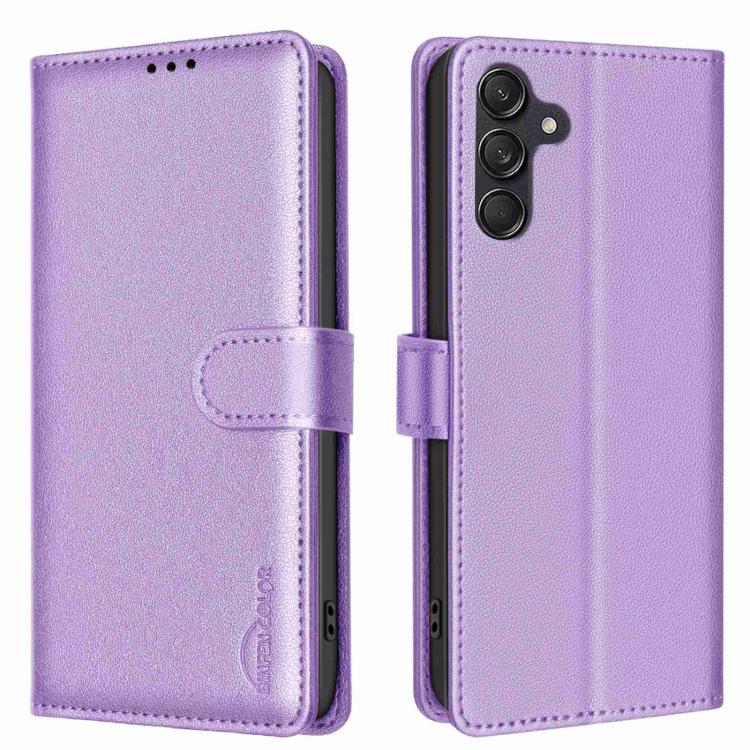 Litchi Texture RFID Anti-theft Leather Phone Case, For Samsung Galaxy M16 5G / F16 5G, For Samsung Galaxy M06 5G / F06 5G, For Samsung Galaxy XCover 7 Pro