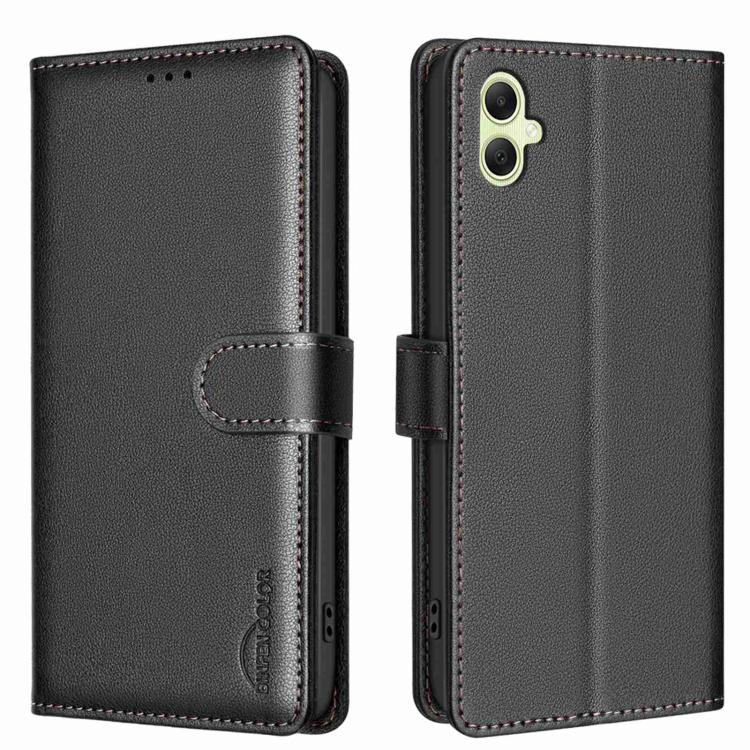 Litchi Texture RFID Anti-theft Leather Phone Case, For Samsung Galaxy M16 5G / F16 5G, For Samsung Galaxy M06 5G / F06 5G, For Samsung Galaxy XCover 7 Pro