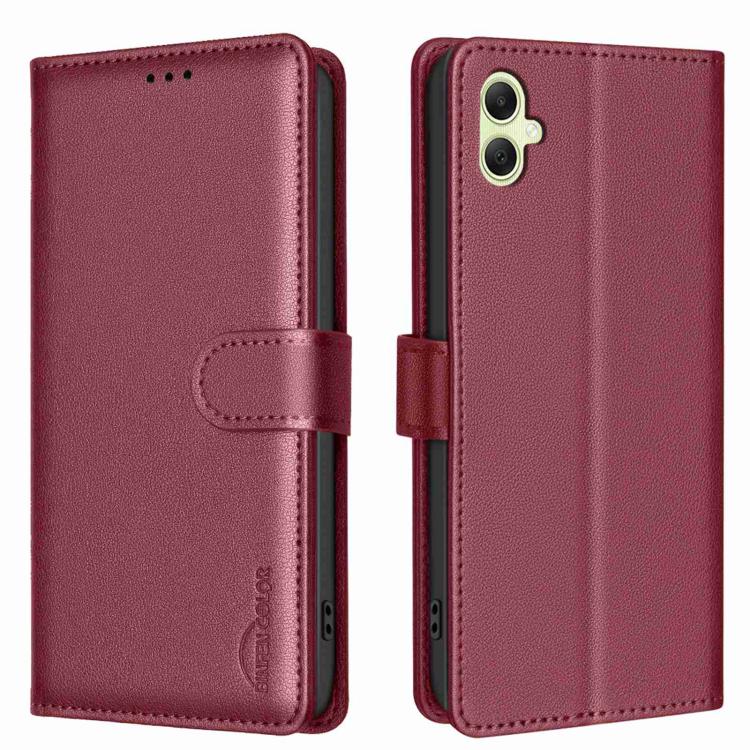 Litchi Texture RFID Anti-theft Leather Phone Case, For Samsung Galaxy M16 5G / F16 5G, For Samsung Galaxy M06 5G / F06 5G, For Samsung Galaxy XCover 7 Pro