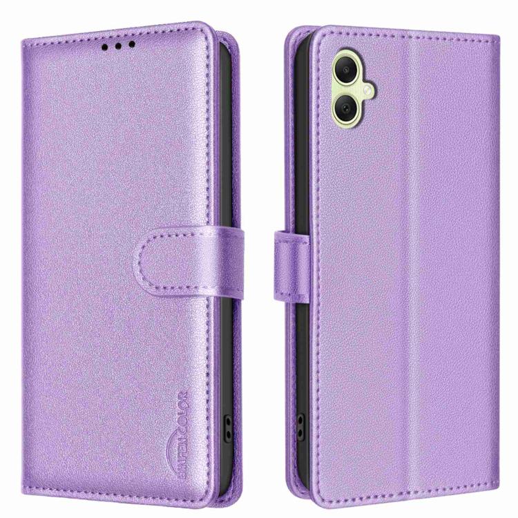 Litchi Texture RFID Anti-theft Leather Phone Case, For Samsung Galaxy M16 5G / F16 5G, For Samsung Galaxy M06 5G / F06 5G, For Samsung Galaxy XCover 7 Pro