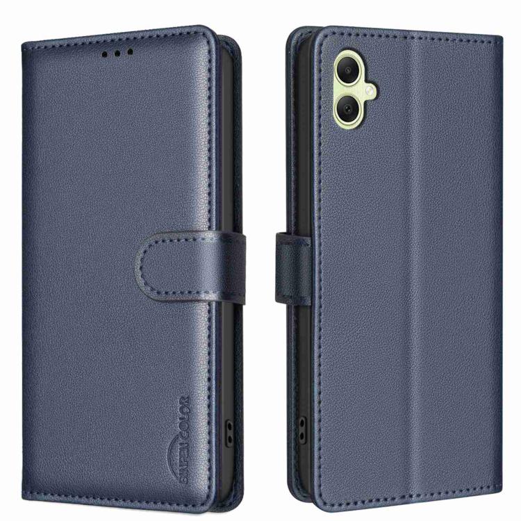 Litchi Texture RFID Anti-theft Leather Phone Case, For Samsung Galaxy M16 5G / F16 5G, For Samsung Galaxy M06 5G / F06 5G, For Samsung Galaxy XCover 7 Pro