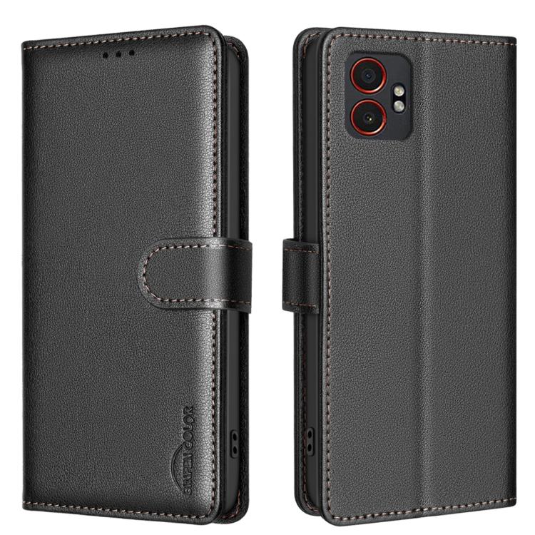 Litchi Texture RFID Anti-theft Leather Phone Case, For Samsung Galaxy M16 5G / F16 5G, For Samsung Galaxy M06 5G / F06 5G, For Samsung Galaxy XCover 7 Pro