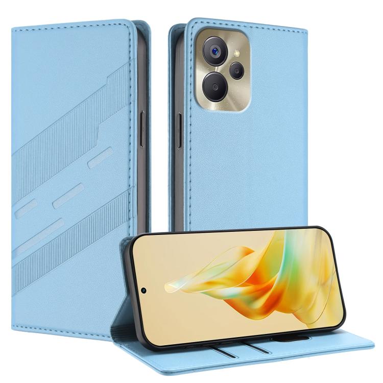 Embossed Multi-functional Wallet Retro Leather Phone Case, For Realme 10 Pro, For Realme 10 Pro+, For Realme 10 5G, For Realme C33, For Realme C30, For Realme V23