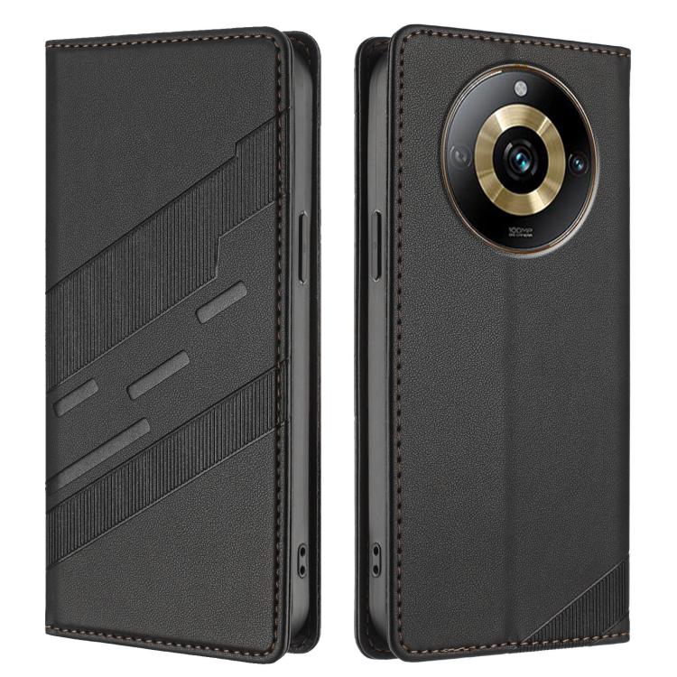 Embossed Multi-functional Wallet Retro Leather Phone Case, For Realme 10 Pro, For Realme 10 Pro+, For Realme 10 5G, For Realme C33, For Realme C30, For Realme V23