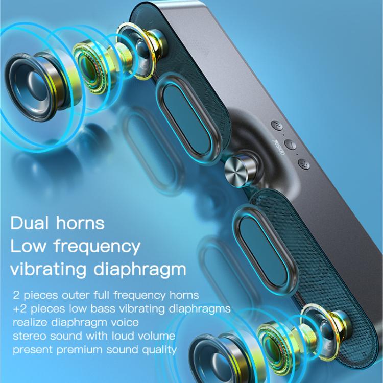 Yesido YSW05 Dual Speaker Stereo Bass Wireless Bluetooth 5.0 Speaker, YSW05