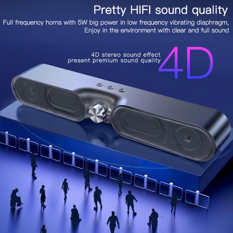 Yesido YSW05 Dual Speaker Stereo Bass Wireless Bluetooth 5.0 Speaker, YSW05