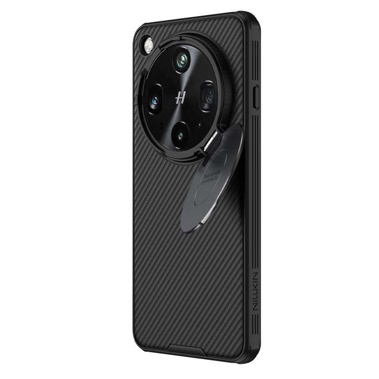 NILLKIN Black Mirror Prop CD Texture Mirror Phone Case, For OPPO Find X8 Ultra