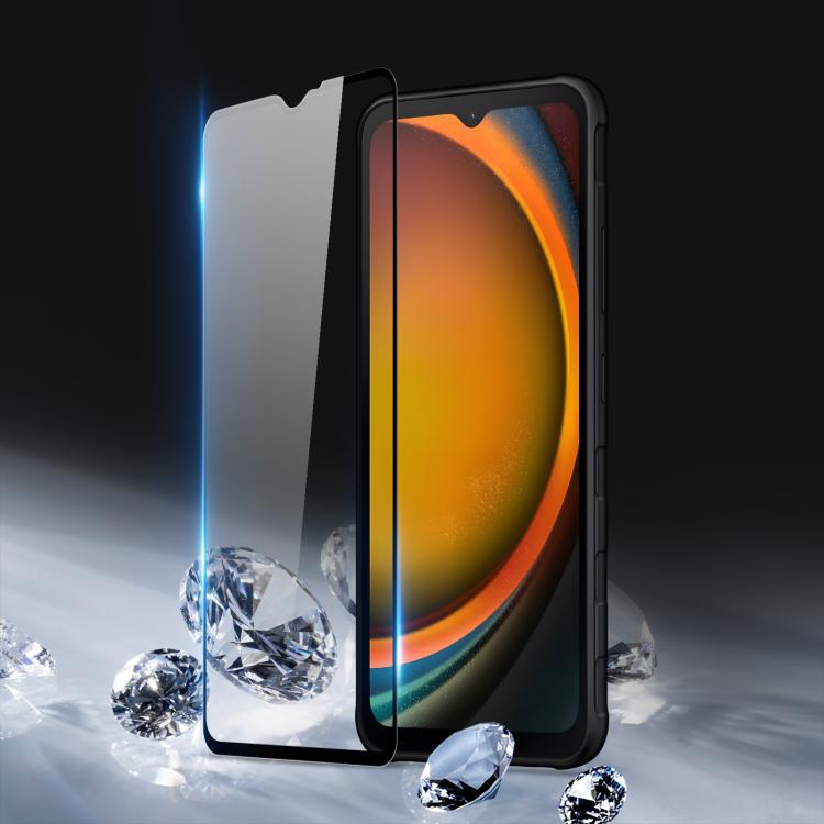10pcs DUX DUCIS 0.33mm 9H Medium Alumina Tempered Glass Film, For Samsung Galaxy XCover7 Pro