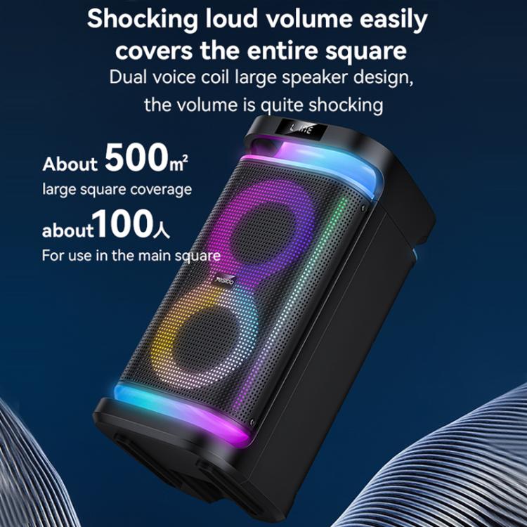 Yesido YSW29 Outdoor Ambient Light Digital Bluetooth Speaker with Microphone, YSW29
