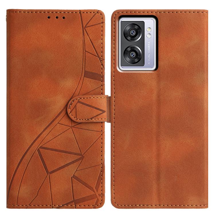 Triangles Embossed Leather Phone Case, For OPPO Reno8 Lite 5G / Reno7 Z, For OPPO A57 / A77 5G, For OPPO Reno8 Pro 5G Global, For OPPO Reno8 5G Global, For OPPO Find X5 Pro, For OPPO Find X5, For OPPO Find X5 Lite, For OPPO A96 / A76 / A36