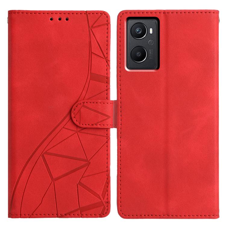 Triangles Embossed Leather Phone Case, For OPPO Reno8 Lite 5G / Reno7 Z, For OPPO A57 / A77 5G, For OPPO Reno8 Pro 5G Global, For OPPO Reno8 5G Global, For OPPO Find X5 Pro, For OPPO Find X5, For OPPO Find X5 Lite, For OPPO A96 / A76 / A36
