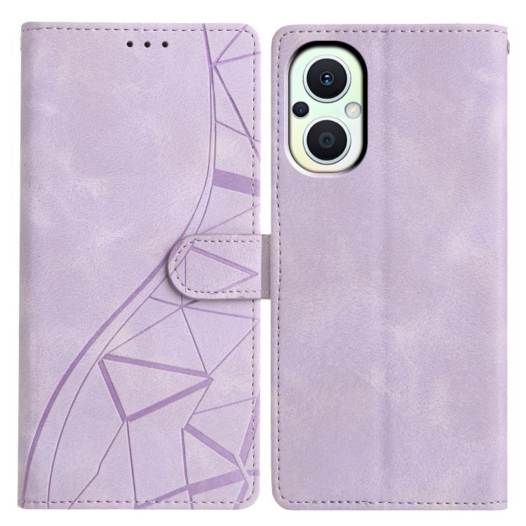 Triangles Embossed Leather Phone Case, For OPPO Reno8 Lite 5G / Reno7 Z, For OPPO A57 / A77 5G, For OPPO Reno8 Pro 5G Global, For OPPO Reno8 5G Global, For OPPO Find X5 Pro, For OPPO Find X5, For OPPO Find X5 Lite, For OPPO A96 / A76 / A36