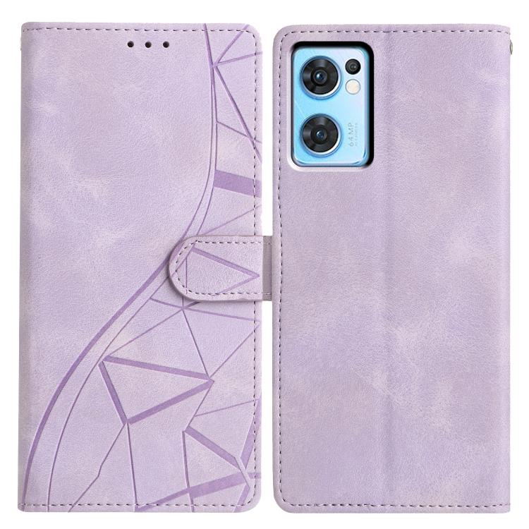 Triangles Embossed Leather Phone Case, For OPPO Reno8 Lite 5G / Reno7 Z, For OPPO A57 / A77 5G, For OPPO Reno8 Pro 5G Global, For OPPO Reno8 5G Global, For OPPO Find X5 Pro, For OPPO Find X5, For OPPO Find X5 Lite, For OPPO A96 / A76 / A36