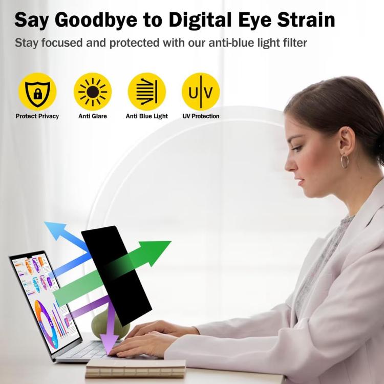 2pcs 9H Anti-peeping Explosion-proof Tempered Glass Film, For ASUS Chromebook CX1405CKA 14