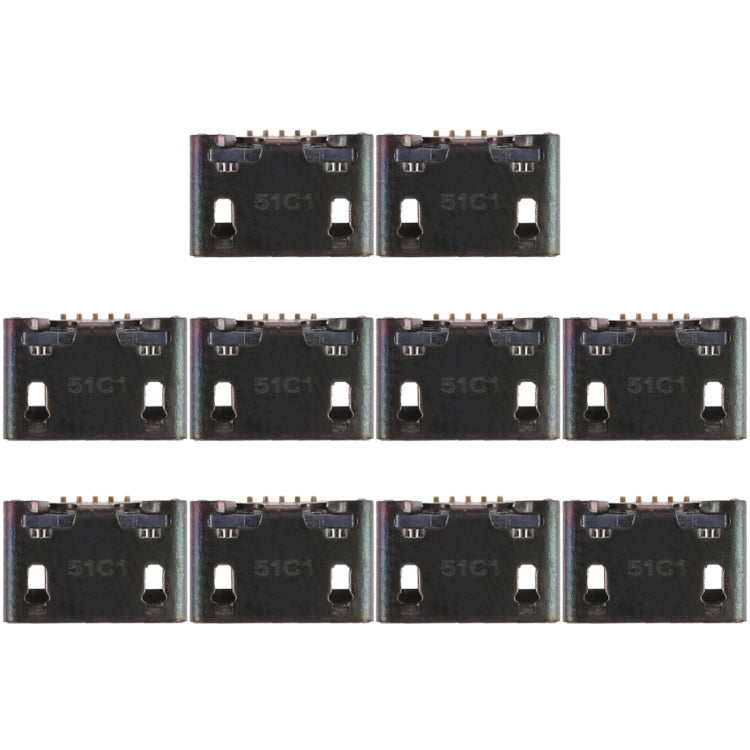 10 PCS Charging Port Connector for HTC One / M7, For HTC One