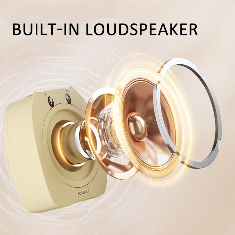 ASiNG S16 2.4G Wireless Voice Amplifier with Headset Microphone for Teachers Tour Guides, Without Strap Chain, With Strap Chain