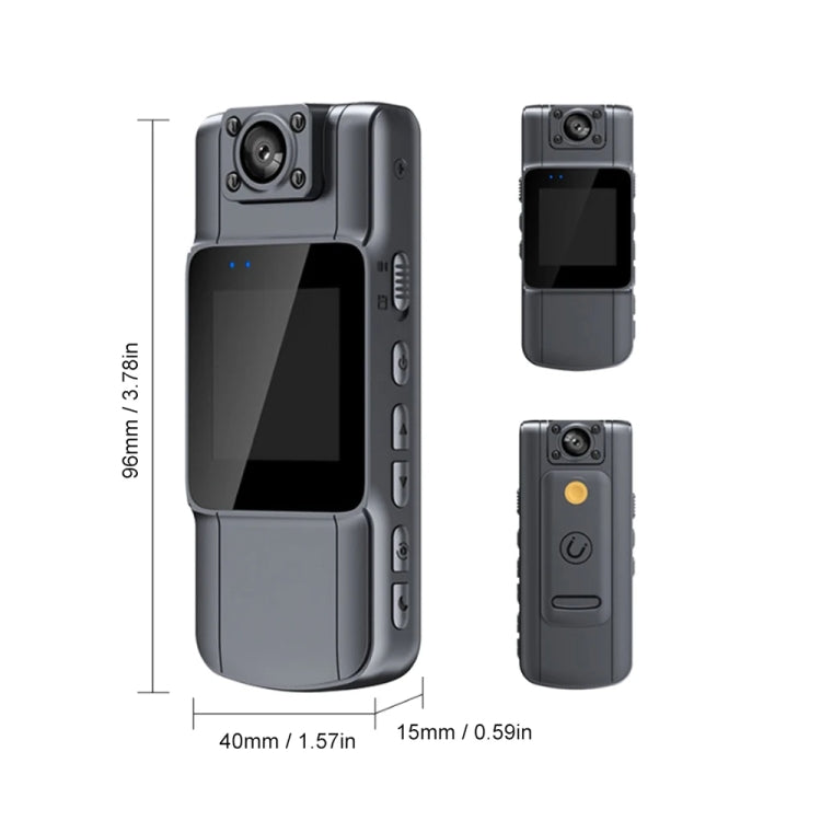1.54 Inch IPS Screen Mini Body Camera Night Vision Digital Video Recorder Sports DV, L11 2K WIFI Version, L11 1080P, L11 2K WIFI Version With 64G Memory Card, L11 1080P With 32G Memory Card