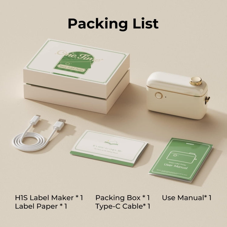 NIIMBOT Small Handheld Portable Smart Label Printer