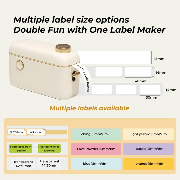 NIIMBOT Small Handheld Portable Smart Label Printer