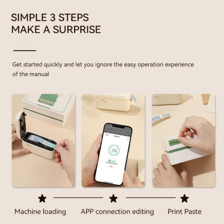 NIIMBOT Small Handheld Portable Smart Label Printer