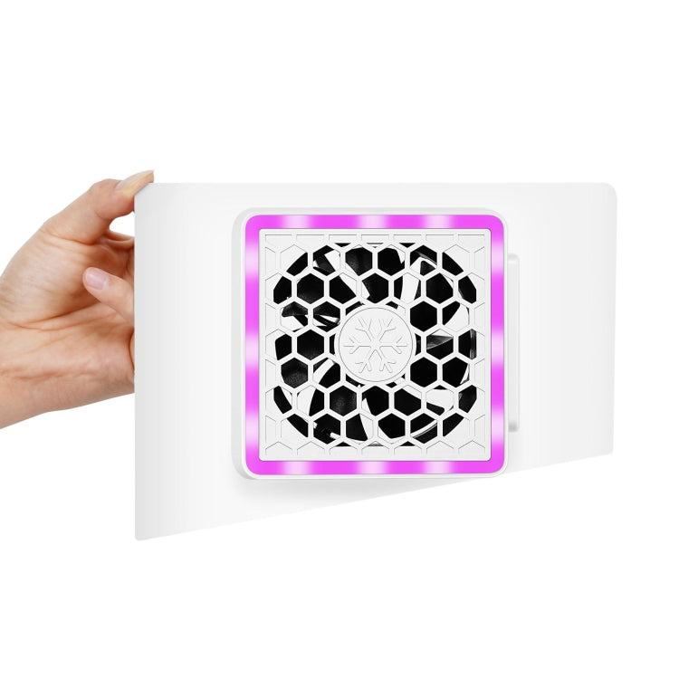 For PS5 Slim Console Side-mounted Cooling Fan RGB Radiator, For PS5 Slim