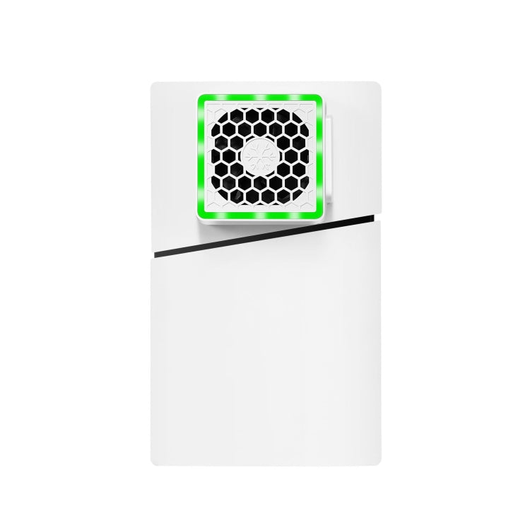 For PS5 Slim Console Side-mounted Cooling Fan RGB Radiator, For PS5 Slim
