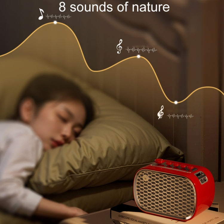 P13 Multifunctional White Noise Sleeper Home Bedside Desktop Wireless Plug-In Bluetooth Speaker