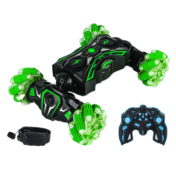 2.4G Spray RC Car Gesture Sensor Music Lights Twist Stunt Drift Car Double Side Driving Buggy Toy, Handle RC Blue, Handle RC Green, Handle+Watch RC Blue, Handle+Watch RC Green