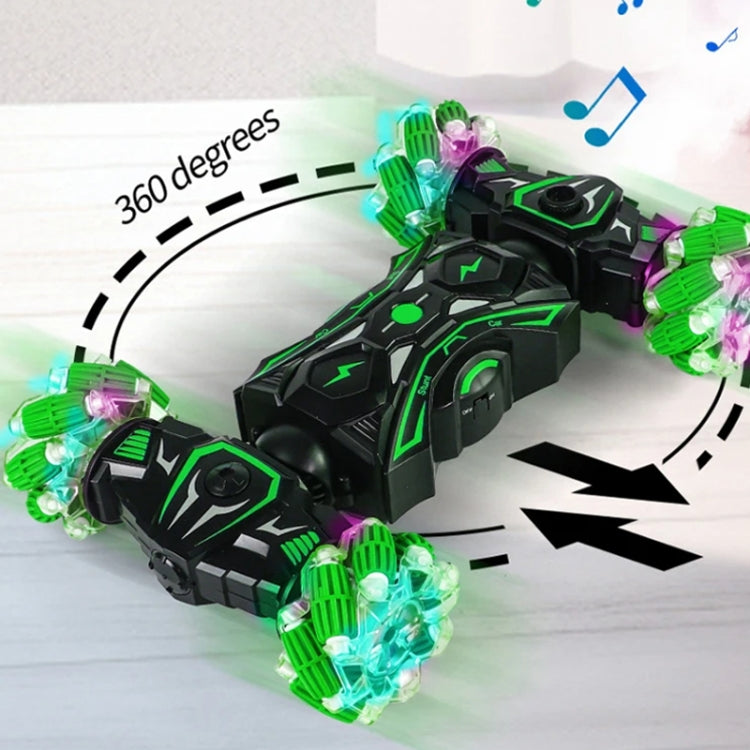 2.4G Spray RC Car Gesture Sensor Music Lights Twist Stunt Drift Car Double Side Driving Buggy Toy, Handle RC Blue, Handle RC Green, Handle+Watch RC Blue, Handle+Watch RC Green