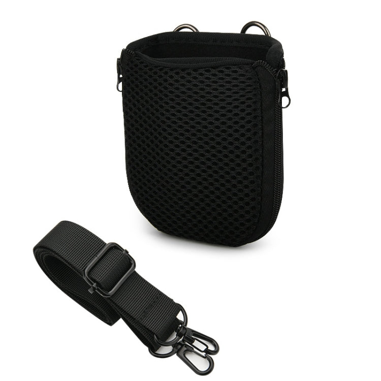 For JBL Go 4 / Go 3 / Clip 5 Speaker Shoulder Bag Mesh Opening Mouth EVA Carrying Case, Shoulder Bag