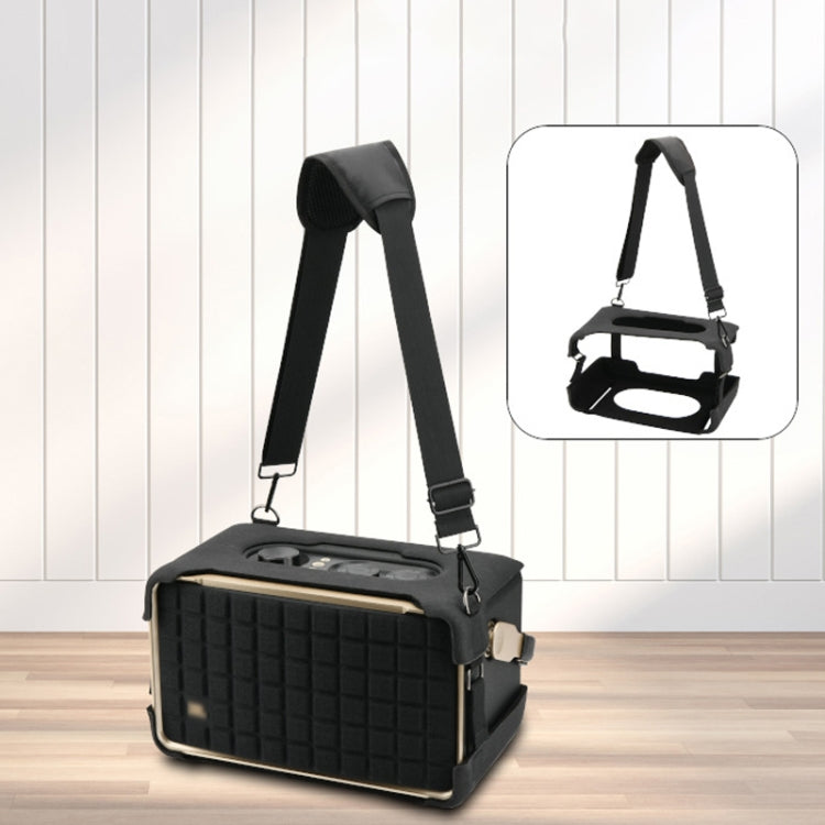 For JBL Authentics 300 Speaker EVA Protective Cover Portable Case With Shoulder Strap, For JBL Authentics 300 cover
