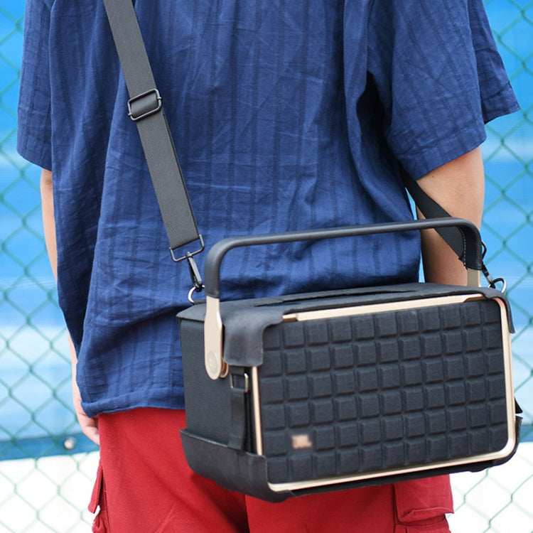 For JBL Authentics 300 Speaker EVA Protective Cover Portable Case With Shoulder Strap, For JBL Authentics 300 cover