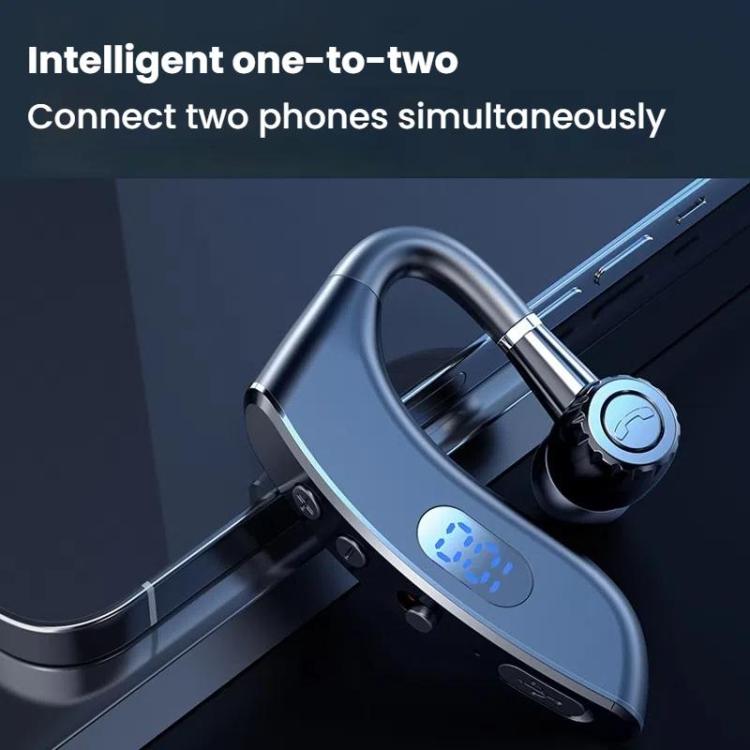 On-Ear Business Digital Display Bluetooth Earphone, V18
