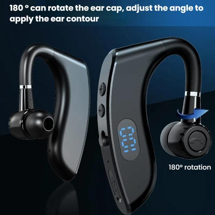 On-Ear Business Digital Display Bluetooth Earphone, V18