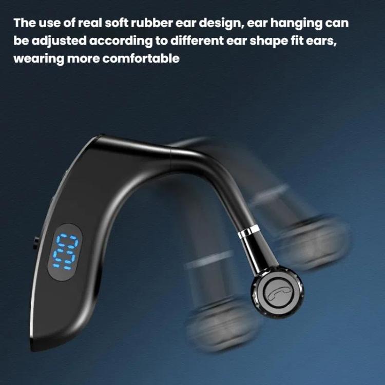 On-Ear Business Digital Display Bluetooth Earphone, V18