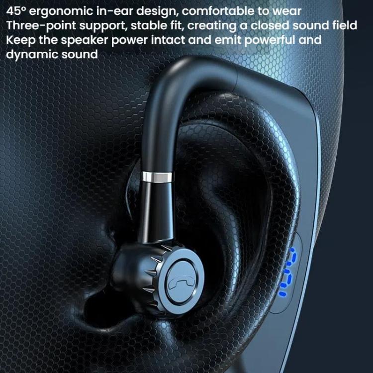 On-Ear Business Digital Display Bluetooth Earphone, V18