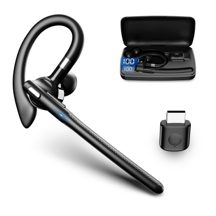 On-Ear Bluetooth Earphone AI Noise Reduction HD Talking Business Earphone, YYK-526